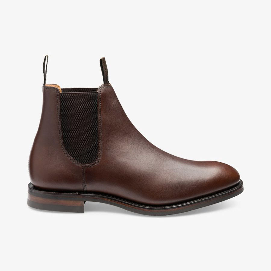 Loake brown suede chelsea boots hotsell