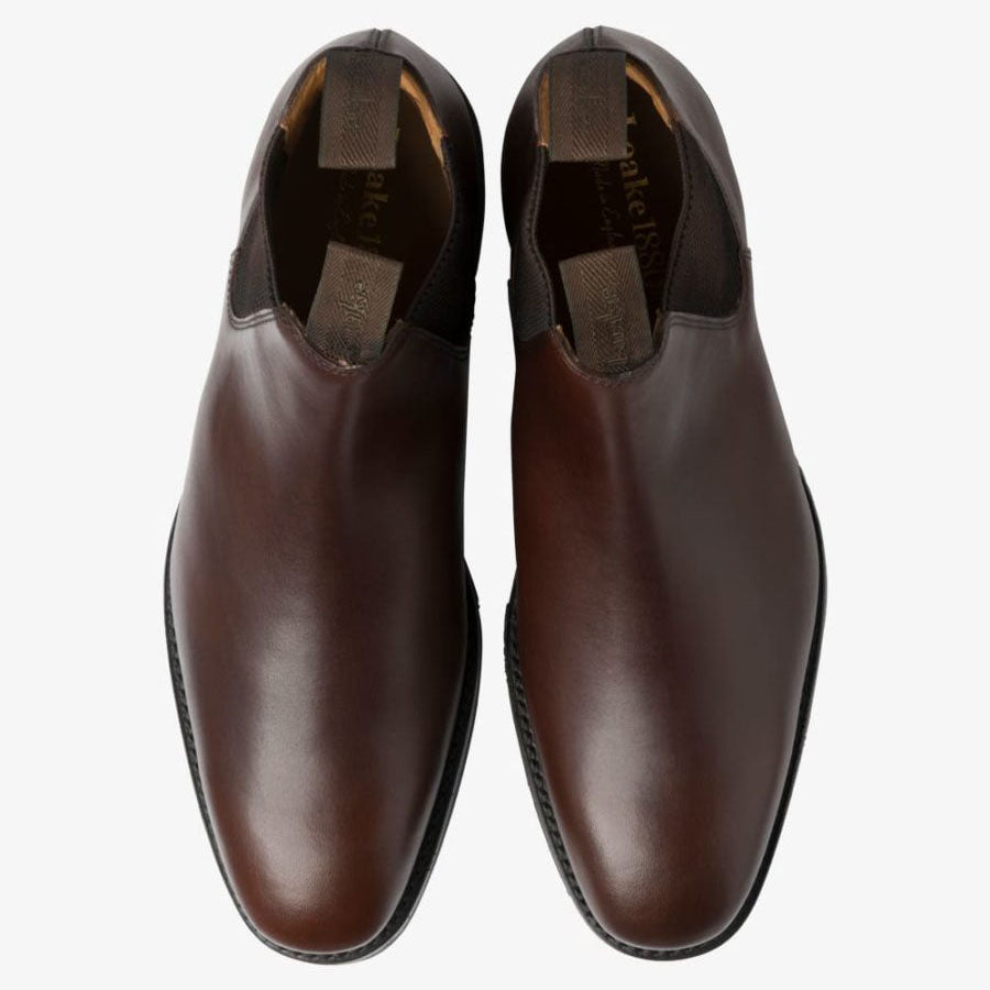 Chatsworth Chelsea boot - dark brown