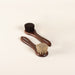 Applicator brush horsehair - Extra dark varnished