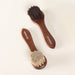 Applicator brush horsehair - Extra dark varnished