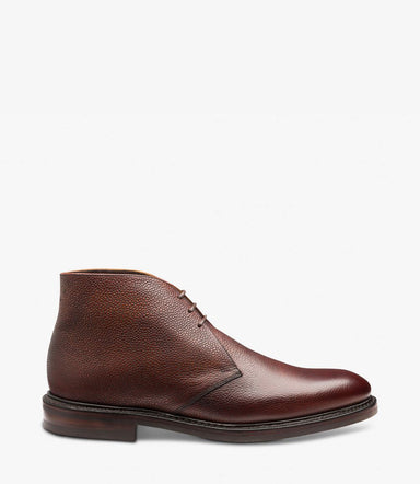 Loake Lytham Chukka boot - Oxblood Grain