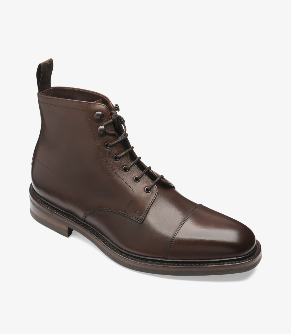 Loake Roehampton Derby boot - Dark brown