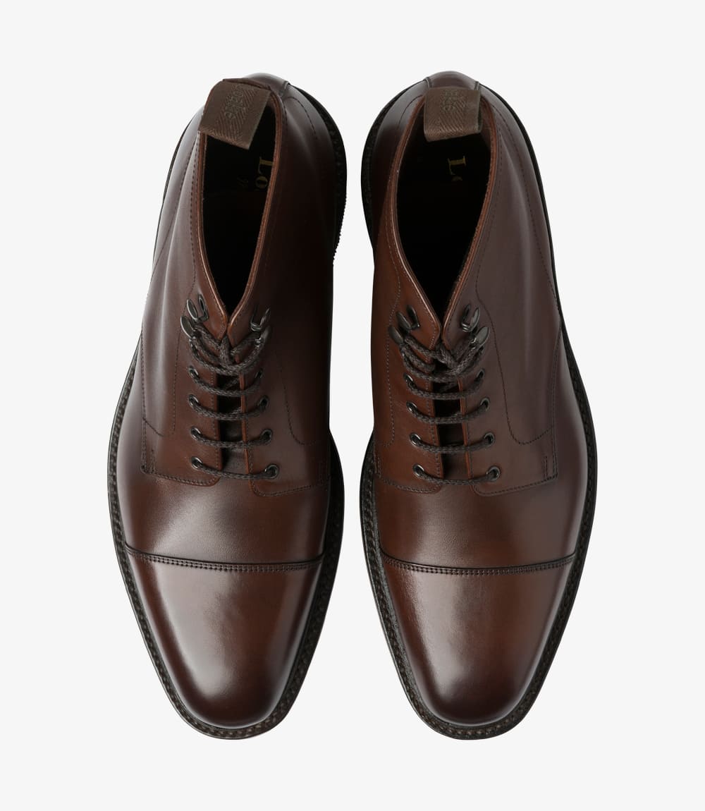 Loake Roehampton Derby boot - Dark brown