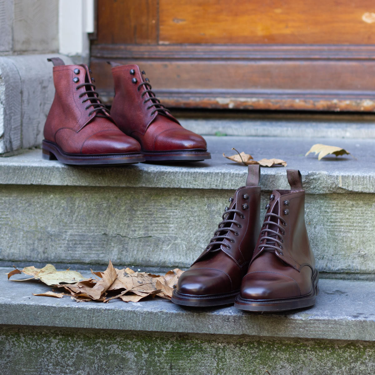 Loake Roehampton Derby boot - Dark brown