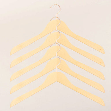 The Shoe Care Shop Shirt hanger set - unvarnished