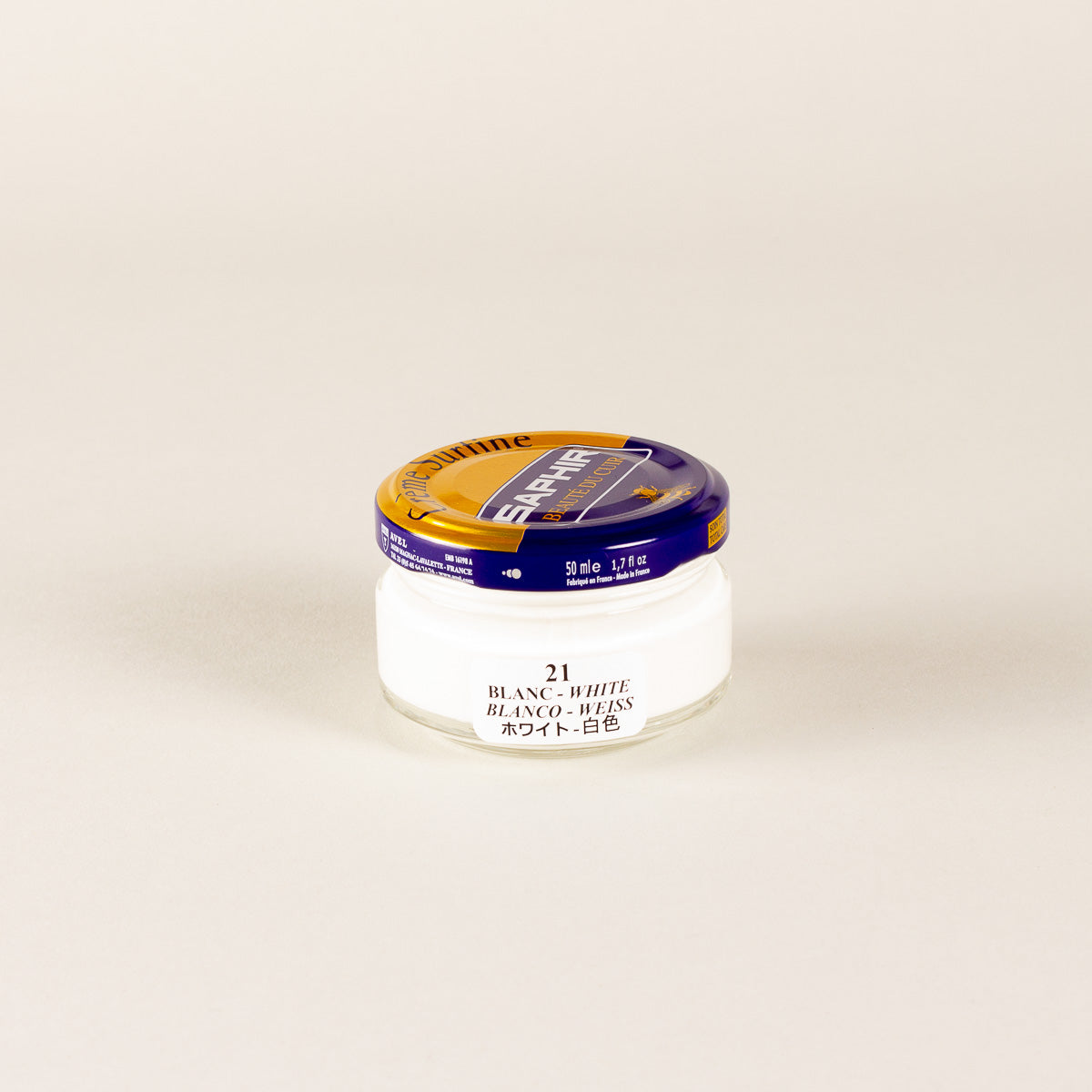 Saphir Cirage Crème Surfine Pommadier, Bleu Marine, 50 ml 